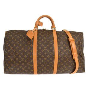 Louis Vuitton Monogram Keepall Bandouliere 60 Duffle Bag M41412 VI0933 NQ01219